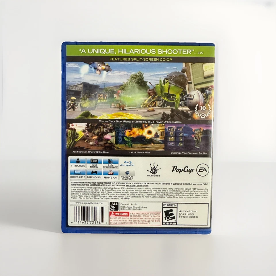 Plants vs. Zombies: Garden Warfare (Sony PlayStation 4, 2014) Foto 2 de 3