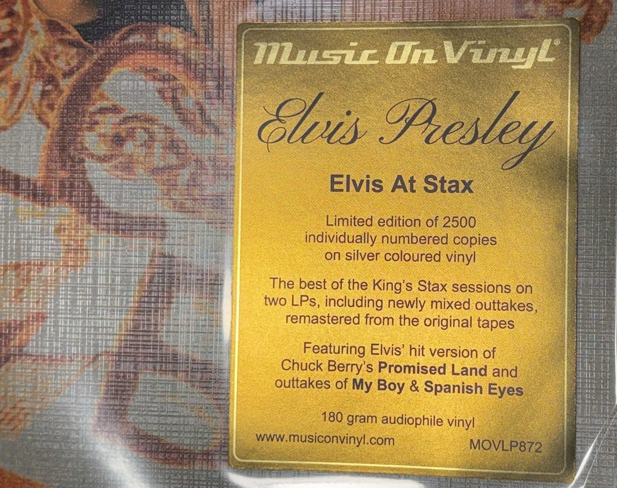 LP ELVIS PRESLEY Elvis At Stax (SILVER Vinyl 2026) NEW MNT SEALED