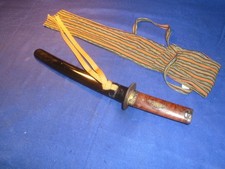 K617 Japanese sword tanto in mountings 