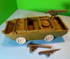 MARX WWII Amphibious Army Training Center DUKW Duck Boat Vehicle wi 3 Guns