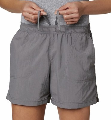 Columbia Sandy River Shorts Large City Gray Omni Shade UPF 30 5  Inseam