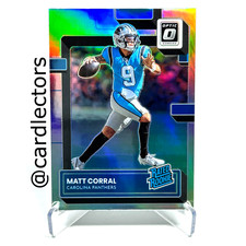2022 Panini Donruss Optic MATT CORRAL #204 Rated Rookie Silver Holo PRIZM SP
