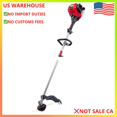 #ad Troy Bilt TB304S 30cc 4 Cycle 17 In. Straight Shaft Gas Trimmer 41BD304S766 $149.99
