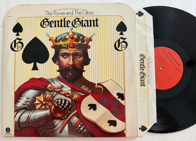 Gentle Giant LP ''The Power and the Glory'' Capitol ST-11337 ~ 1974 Prog VG+