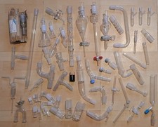 QUICKFIT BIG JOBLOT LABORATORY GLASSWARE VERY GOOD CONDITION