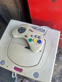 SEGA Sega Saturn Body with Included Controller Junk Parts