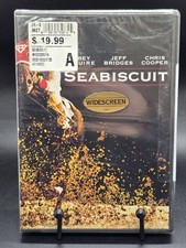 Seabiscuit DVD Widescreen Tobey Maguire Jeff Bridges New Sealed Horse Racing