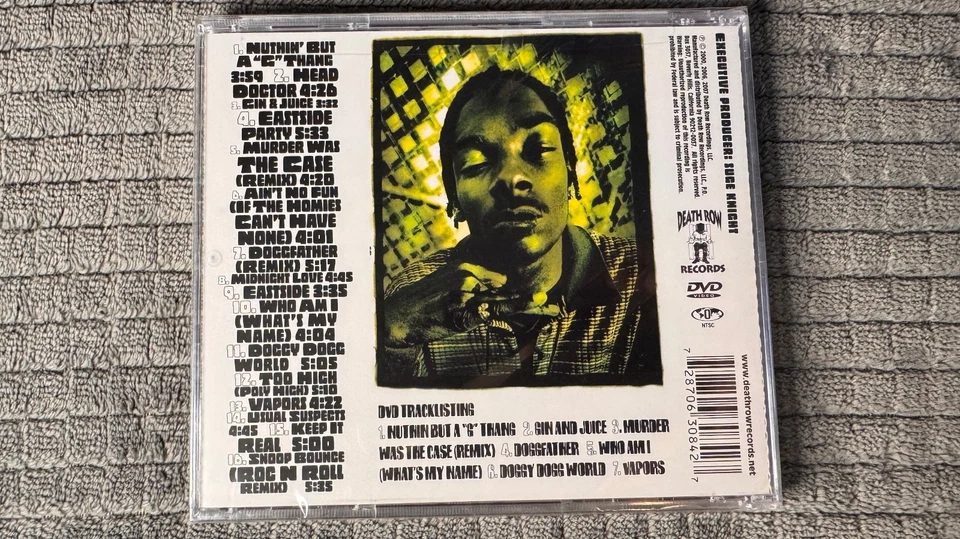 Death Row's Snoop Doggy Dogg Greatest Hits CD mit DVD NEU Eingeschweißt - Bild 2 von 2