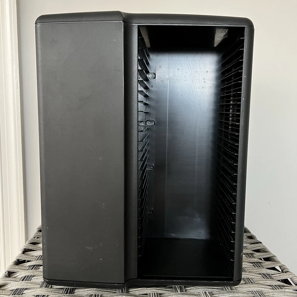 Estante torre carrusel giratorio Laserline vintage 100 CD 14 pulgadas buenos giros Foto 2 de 4