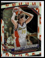 2025 Panini Prizm WNBA #34 Nancy Lieberman WNBA Logo Prizms