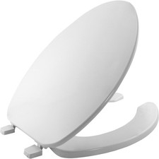 Bemis 175 Elongated Open-Front Toilet Seat and Lid - White