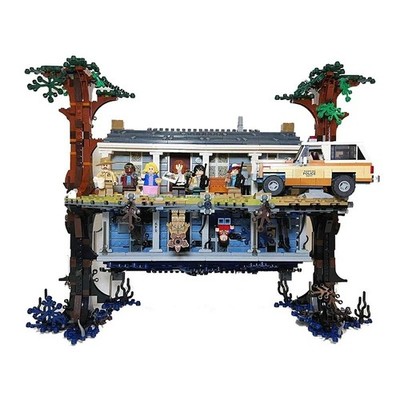 NEW Stranger Things The Upside Down 2,287 Pieces Building Toy Blocks Set