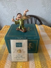 WDCC DISNEY SNOW WHITE SEVEN DWARFS DOPEY , BOXED and Certificate