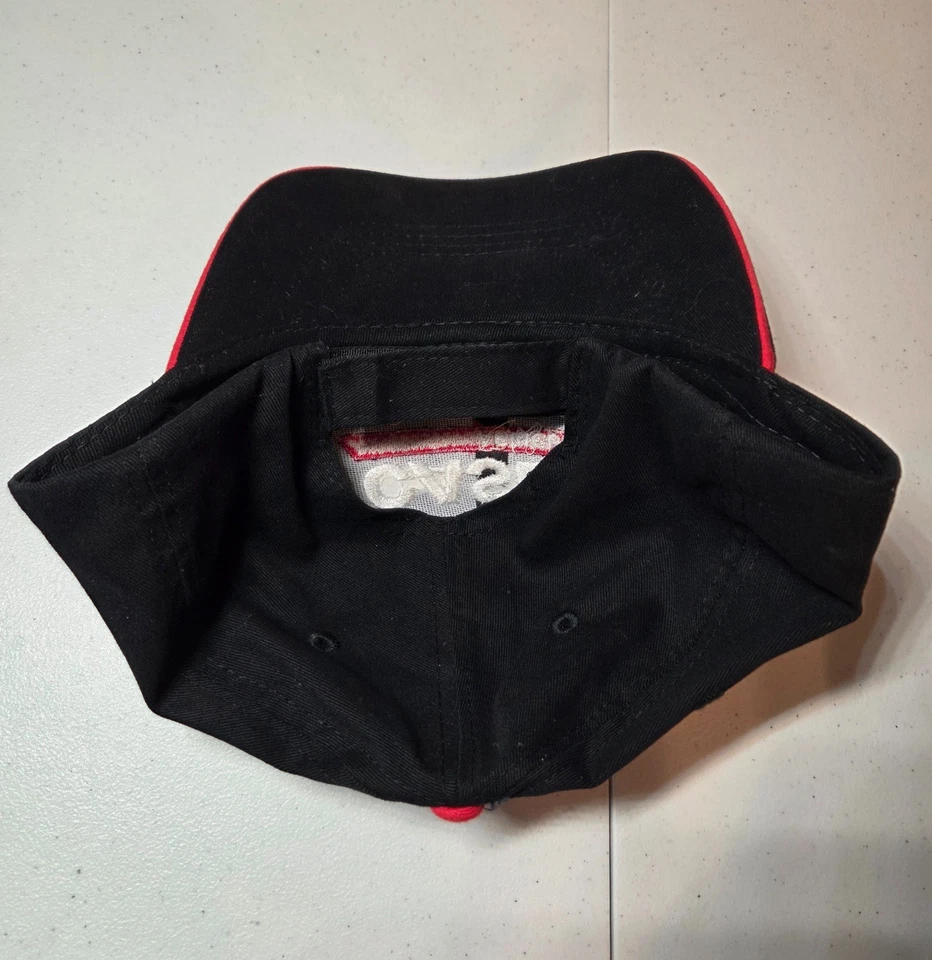 Case IH Agricultura Racine Plant Tour Granja Sombrero Gorra Negro Adulto Correa Ajustable NUEVO Foto 3 de 4