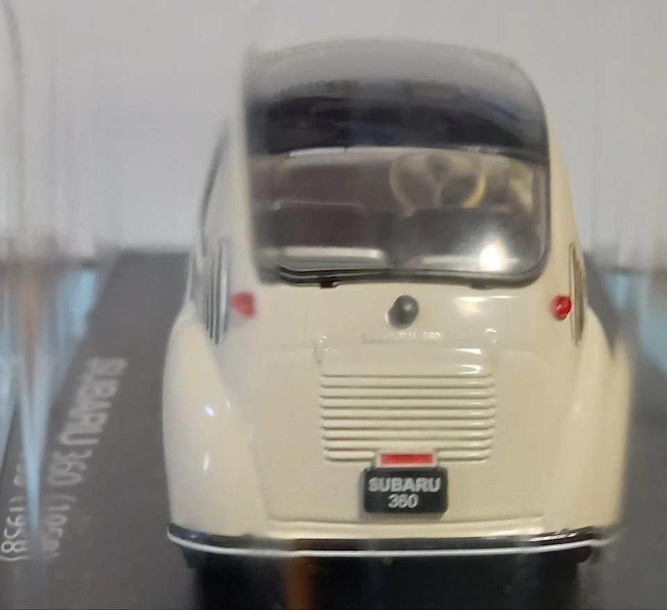 Rare Subaru 360 1958 Miniature Model 1/24 Scale with Box Japan - Image 4 of 4