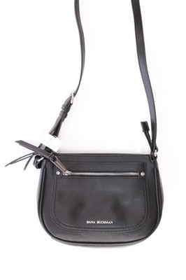   Dana Buchman Umhängetasche Handtasche für Damen schwarz aus Polyurethan  