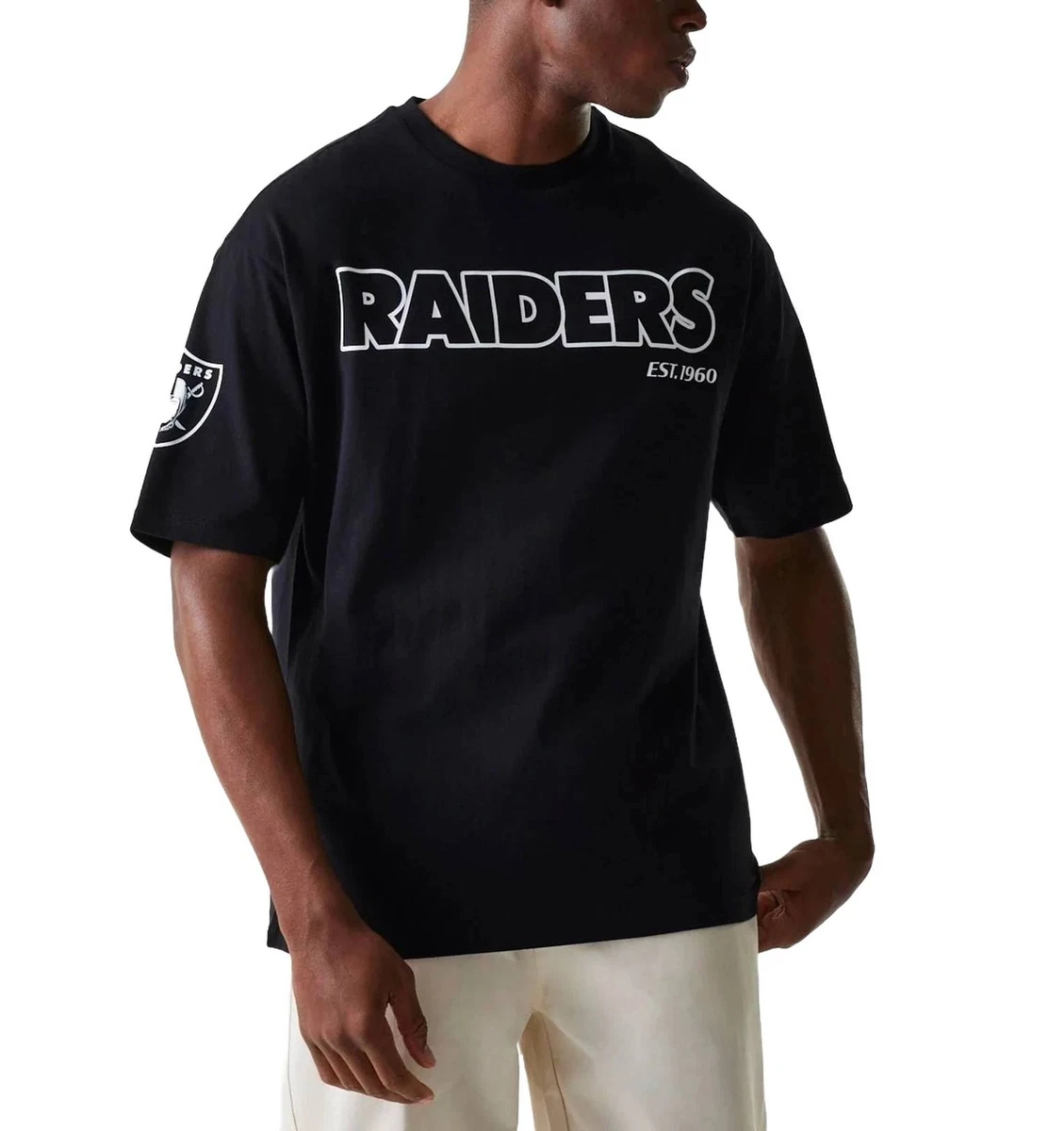 New Era Herren NFL T-Shirt – Mit Teamlogo, Offiziell Lizenziert, Aus 100% Baumwolle New Era Herren NFL T-Shirt – Mit Teamlogo, Offiziell Lizenziert, Aus 100% Baumwolle