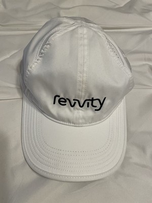 Revvity Biotech Nike Featherlight Dri-Fit White Hat Ball Cap NWOT Adjustable