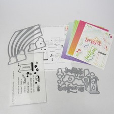 Papertrey Ink "Sunshine  Rainbows" Die  Paper Set Mini Kit NO STAMPS 