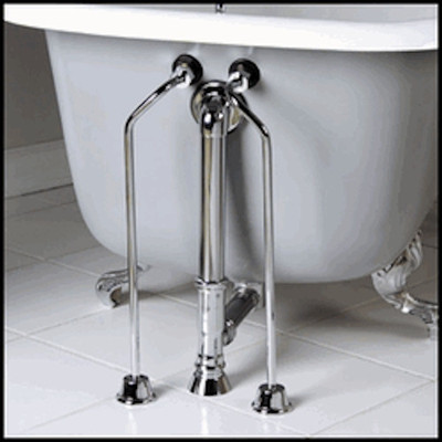 #ad #ad PLUMBING PAIR WATER SUPPLY LINES FOR CLAWFOOT BATH TUB ON LEGS NICE QUALITY $35.96