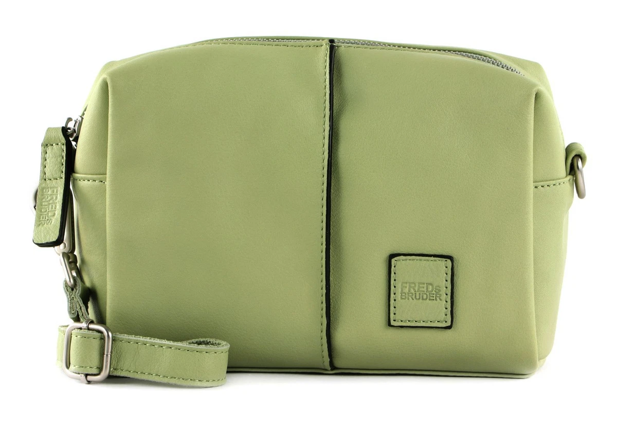 Sac à Dos Bandoulière FREDsBRUDER Dear Hybrid - Bleu Ciel - Mix Cuir Et Polyuréthane