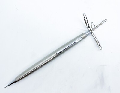 NEWMAN ペンシル 0.5 繰出式 silver 925 昭和レトロ NOS vintage Newman Mechanical Pencil 0.5mm Special Cap With magnet