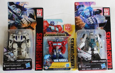 Transformers, Action Figure Lot of 3, Battleslash, Optimus Prime, Tailgate, NEW