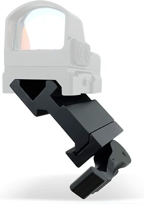 Quick Detach Picatinny Offset Mount, 45 Degree, 3 Inch Rail Mount - AYIN