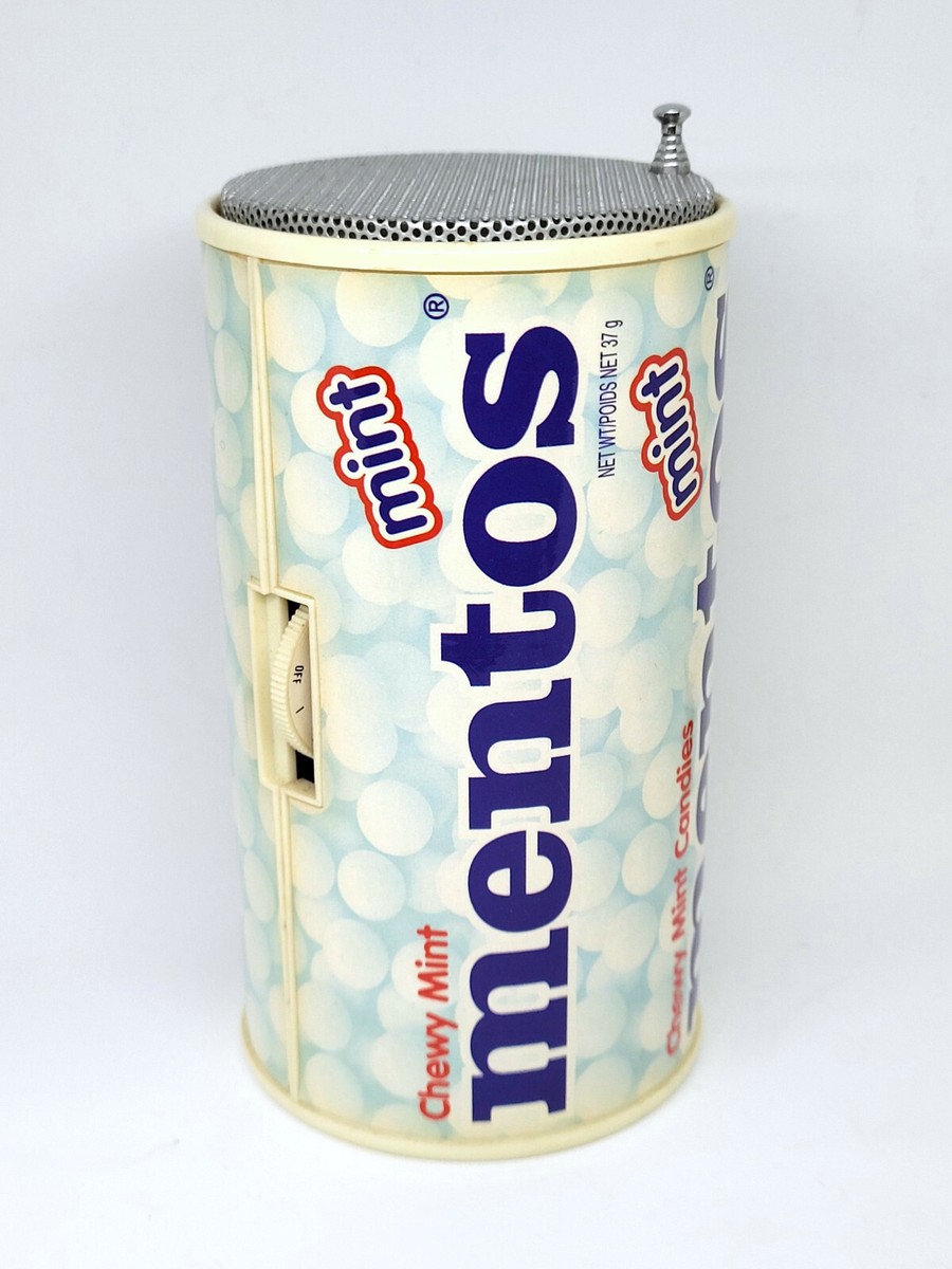 mentos　オリジナルラジオ Mentos Can Shaped AM/FM Radio - Rare Vintage Tested & Works | eBay