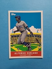 ALFONSO SORIANO 2007 TOPPS FLASHBACK FRIDAYS BASEBALL CARD # FF6 H2091
