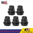 5pcs Black Lug Nut Covers Cap 15661036 For Chevrolet S10 Blazer GMC Jimmy Sonoma