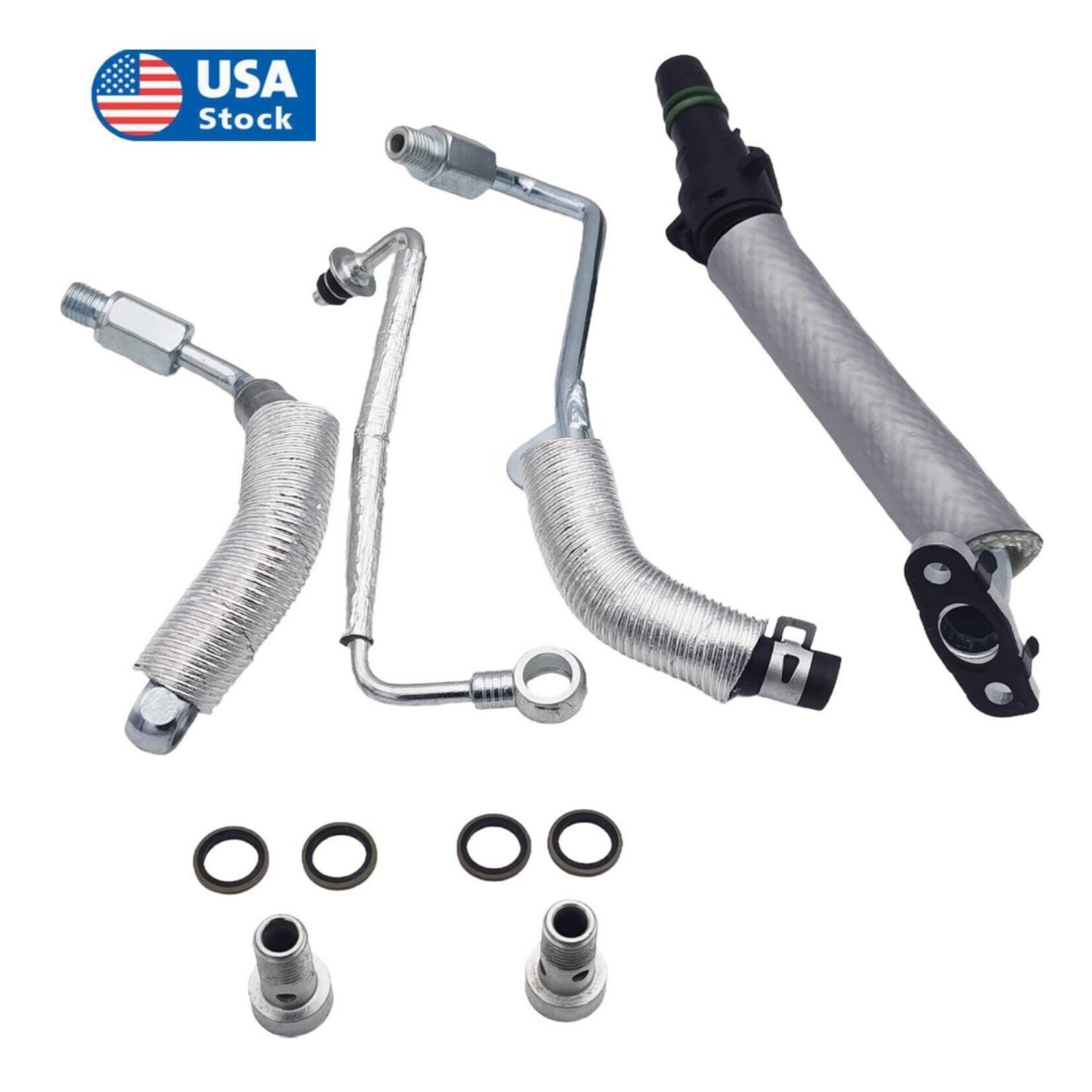 55567067 Turbo Charger Coolant Return Hose Line For Chevy Cruze Buick GM 1.40L