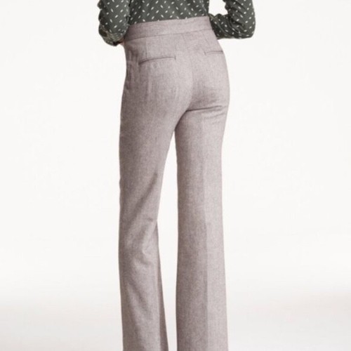 NWOT LL Bean High waisted wide leg Wool 