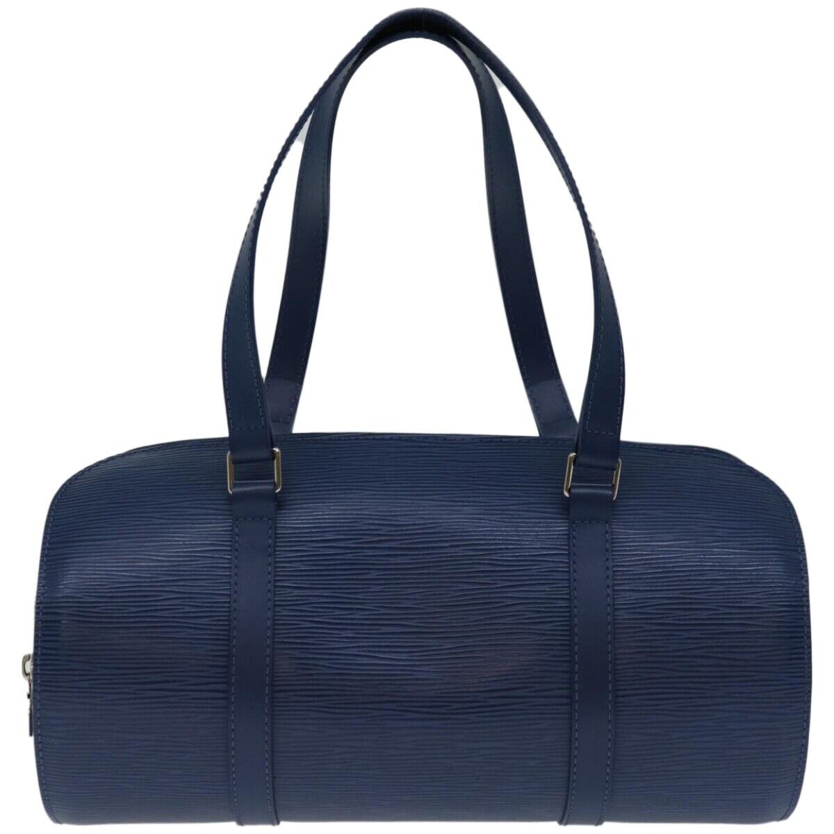 LOUIS VUITTON Epi Soufflot Hand Bag Blue Myrtille… - image 13