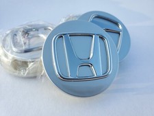 4x Honda Set Of Silver Wheel Center Caps 69mm - - Satisfaction Guaranteed