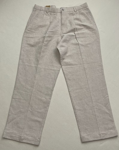 Dockers Premium Irish Linen Pants Mens 