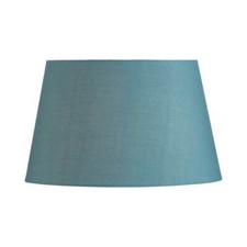 Blue Fabric Empire Drum Lampshade Table Or Ceiling Light Shade 4 Sizes 6 Colours