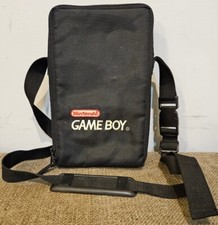 Official Nintendo Original Gameboy Black Vintage Carrying Case Bag with Strap