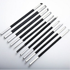 Stone Wood Carving Chisel Tool Set Stone Wood Carving Knives Set 10 Pcs /Set