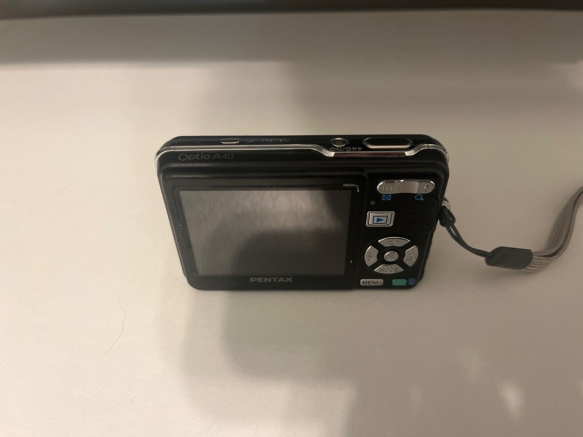 PENTAX Pentax Optio A40 12.0MP Digital Camera - Black 27075130135