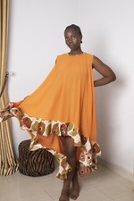 African Ankara Max Dress summer outfit 