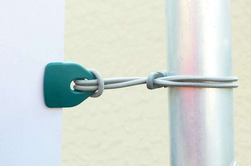 50 x MINI Clip Spannklammer GRÜN Ösen Planen Banner Spanner Spannfix Klemme Öse - Bild 5 von 10
