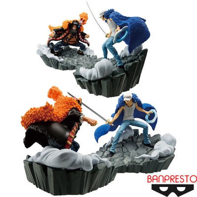 Banpresto One Piece Senkouzekkei Trafalgar Law and Marshall D. Teach Figure Set