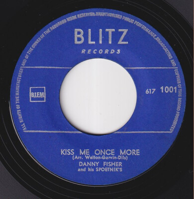 Danny FISHER * Be-Mine * 60's BELGIUM ROCKER * ROCKABILLY ROCK'N'ROLL 45 *Listen