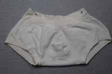 Vintage Underwear Child Girls Boys White Cotton 1930s