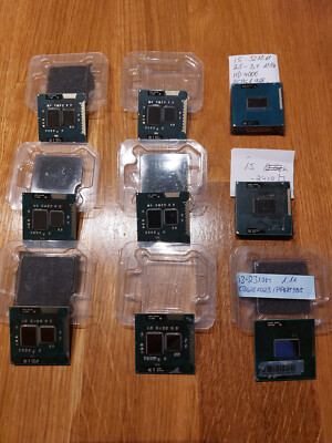 Notebook CPU Intel i3 und i5 der 1. 2. und 3. Generation (insgesamt 9 Stück) #5
