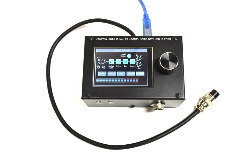 Ranger RCI 2950 2970 2995 CB Radio 10 Bande Microfono Suono EQ Rumore Roger 6 Pin - Foto 3