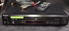 Sony DVP-S500D CD/DVD Video Player Dolby Digital 5.1-Channel Black w/Remote