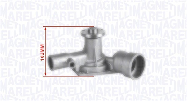 Wasserpumpe KüHlmittelpumpe FüR Opel Corsa A CC 1.2 1.2I 1.4I Kadett C-image