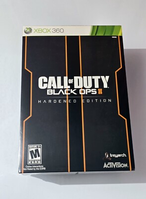 Xbox 360 Call of Duty: Black Ops II -- Hardened Edition New Factory Sealed 